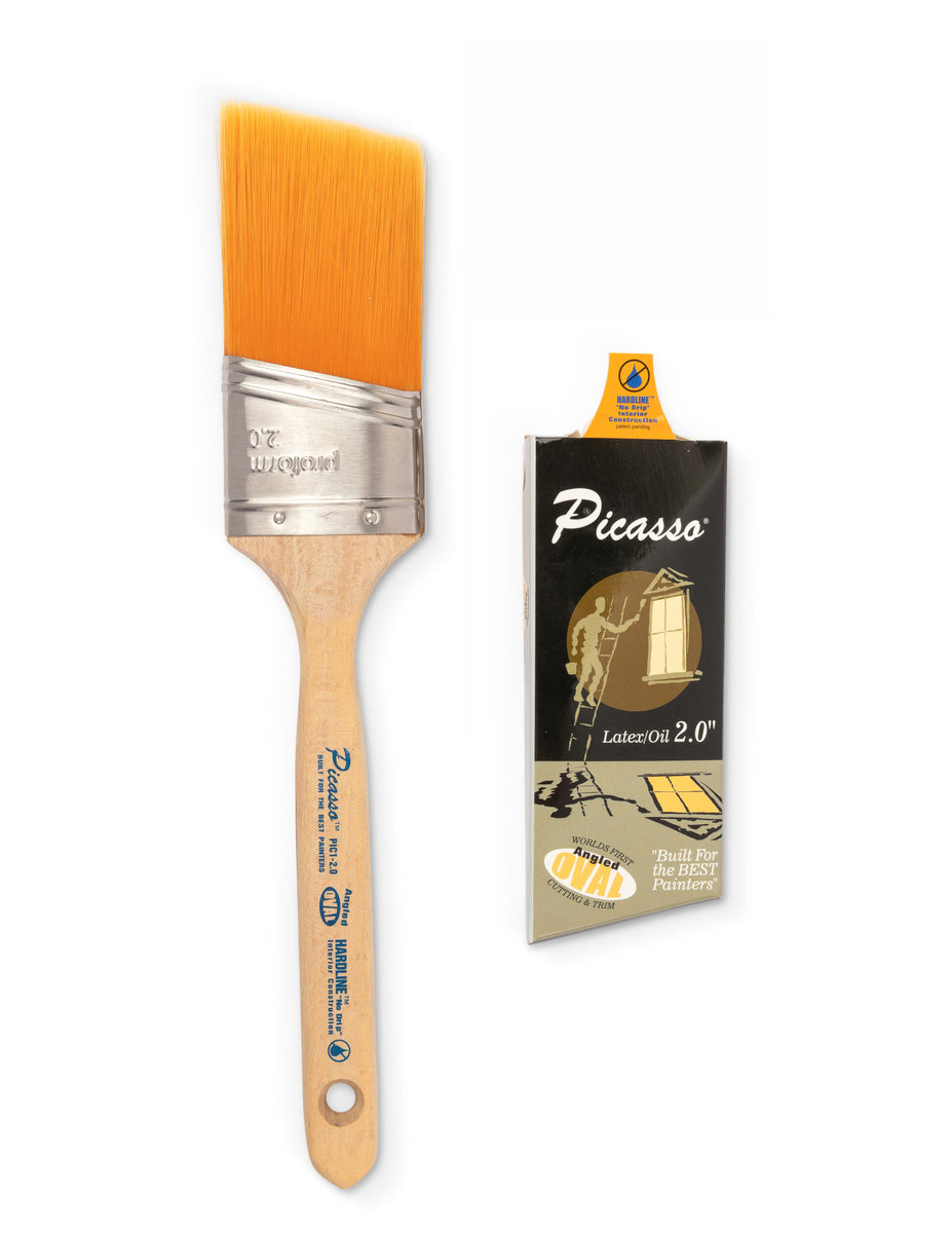 Picasso Oval Angle Sash Paint Brush My Paint & Decor