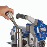 Graco 390 PC Electric Airless Sprayer, Stand